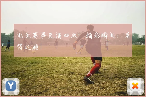电竞赛事直播回放：精彩瞬间，看得过瘾！