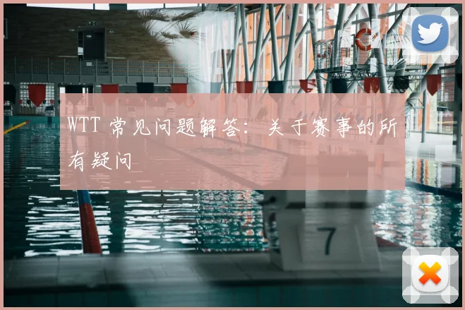 WTT 常见问题解答:关于赛事的所有疑问