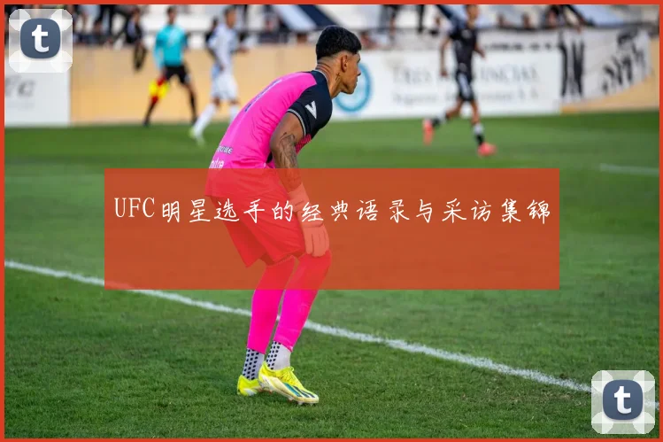 UFC明星选手的经典语录与采访集锦